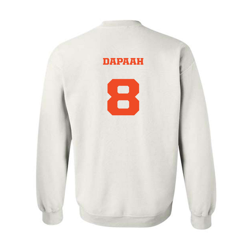 Campbell - NCAA Men's Soccer : Evans Dapaah - Replica Shersey Crewneck Sweatshirt