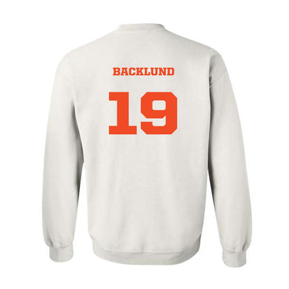 Campbell - NCAA Women's Soccer : Kaleigh Backlund - Replica Shersey Crewneck Sweatshirt