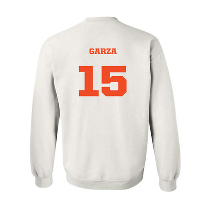 Campbell - NCAA Men's Soccer : Emilio Garza - Replica Shersey Crewneck Sweatshirt