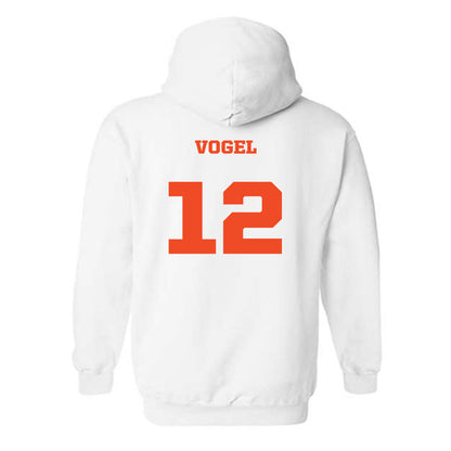 Campbell - NCAA Women's Soccer : McKenna Vogel - Replica Shersey Hooded Sweatshirt-1