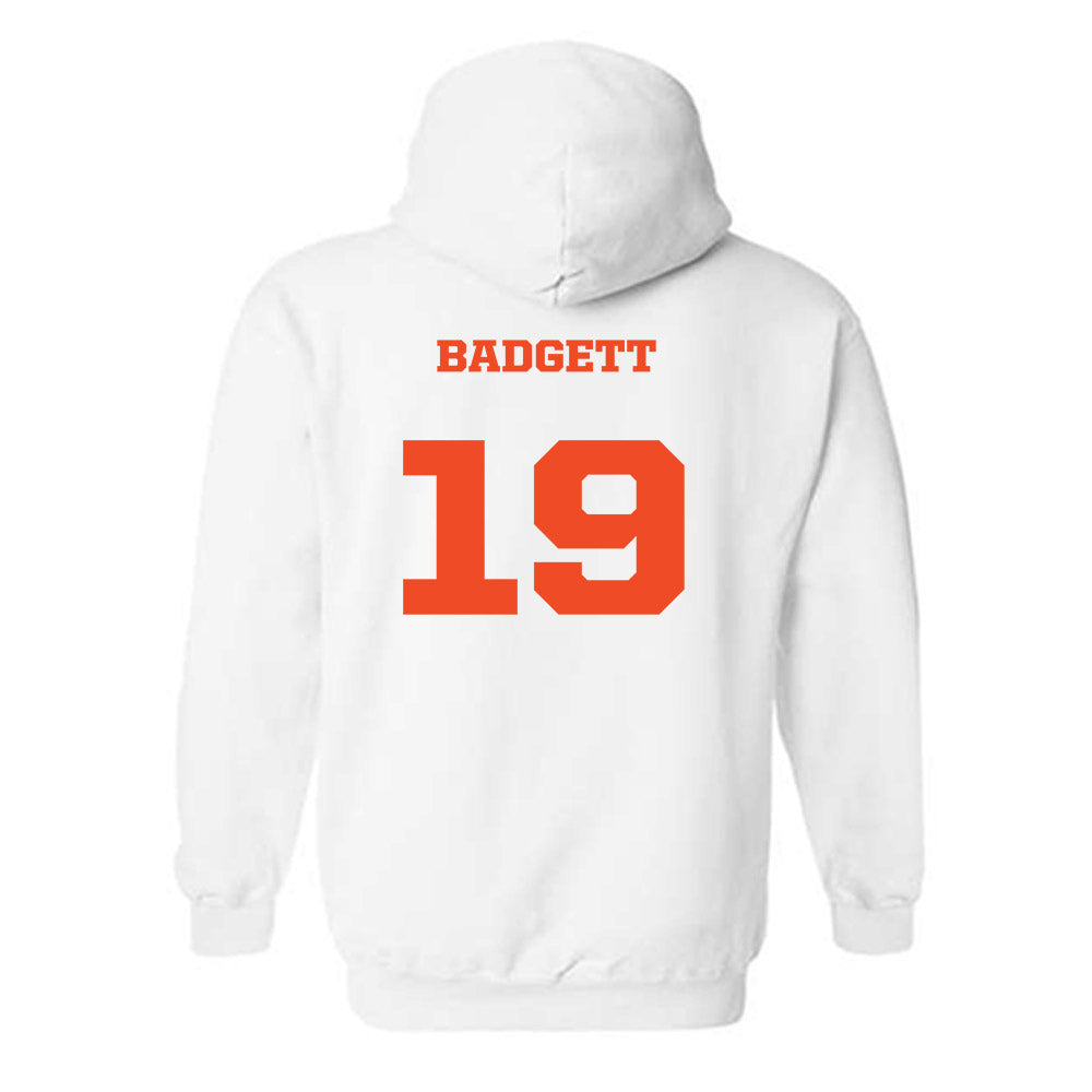 Campbell - NCAA Women's Soccer : Sadie Badgett - Replica Shersey Hooded Sweatshirt-1