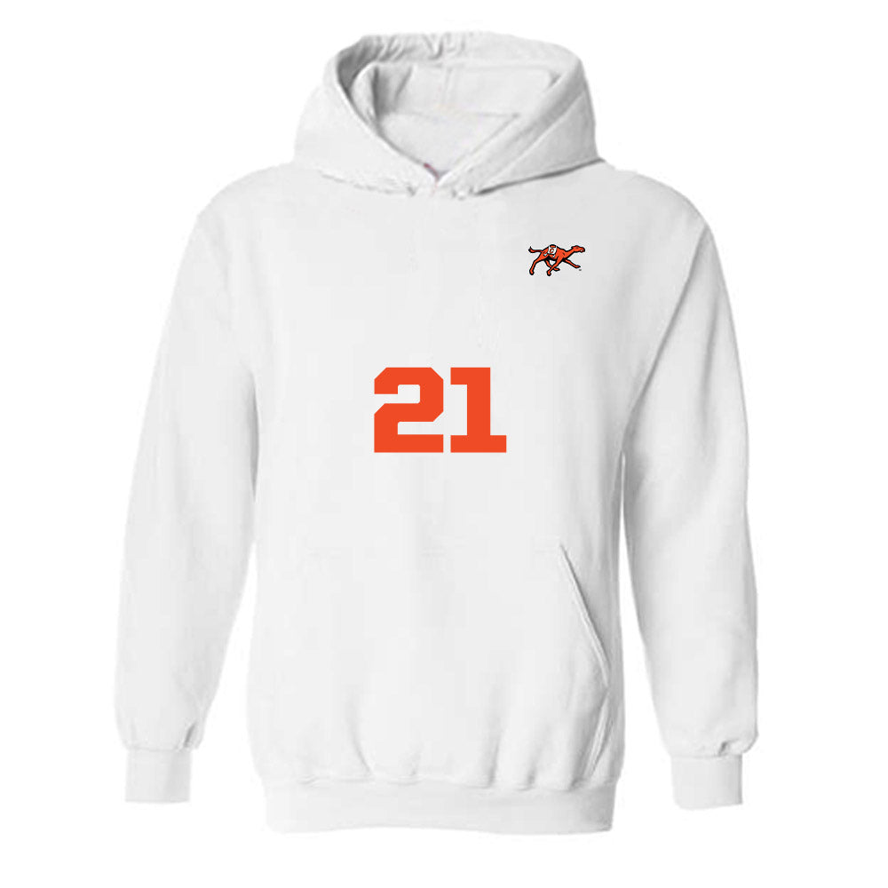 Campbell - NCAA Women's Soccer : Kendall Lincoln - Replica Shersey Hooded Sweatshirt