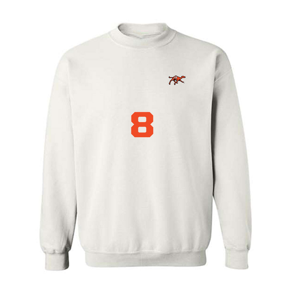 Campbell - NCAA Men's Soccer : Evans Dapaah - Replica Shersey Crewneck Sweatshirt