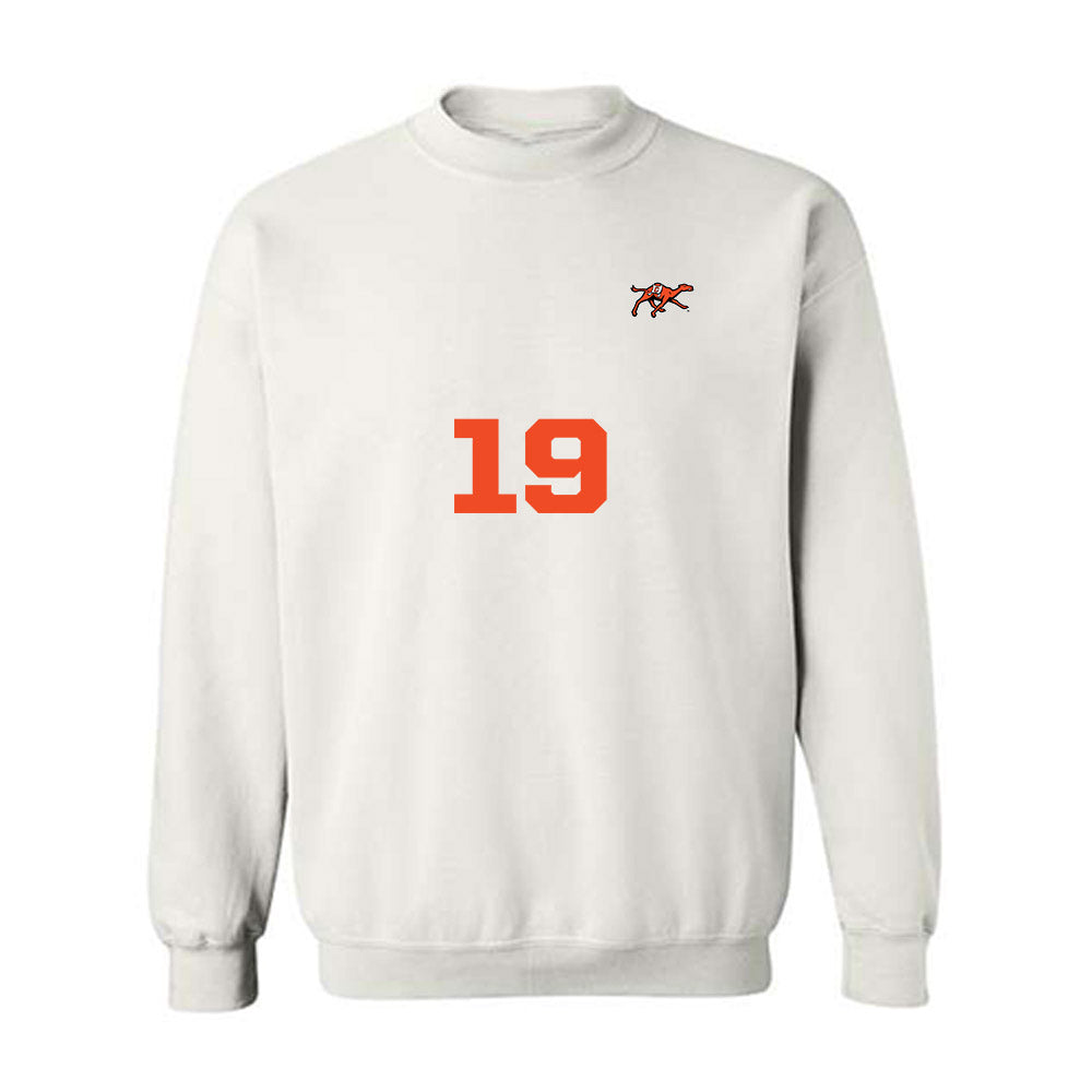 Campbell - NCAA Women's Soccer : Kaleigh Backlund - Replica Shersey Crewneck Sweatshirt