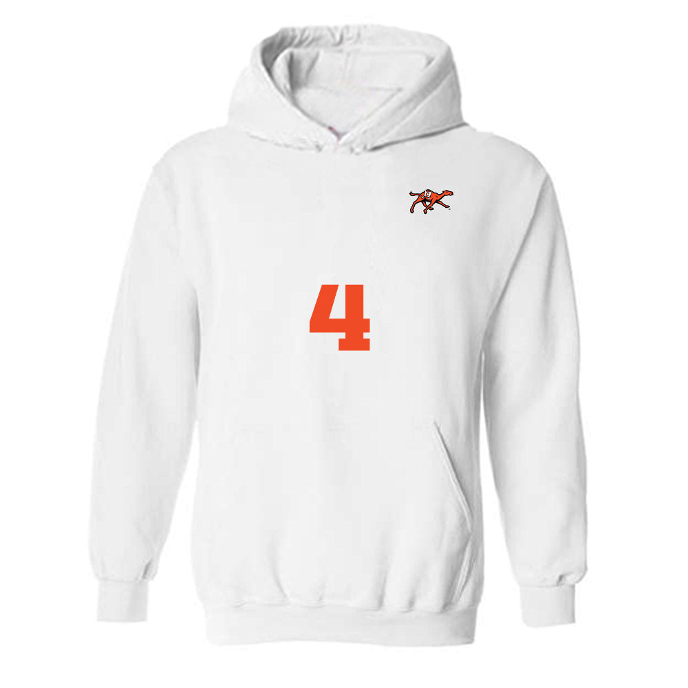 Campbell - NCAA Men's Soccer : Daniel Osei Tutu - Replica Shersey Hooded Sweatshirt