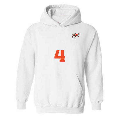 Campbell - NCAA Men's Soccer : Daniel Osei Tutu - Replica Shersey Hooded Sweatshirt