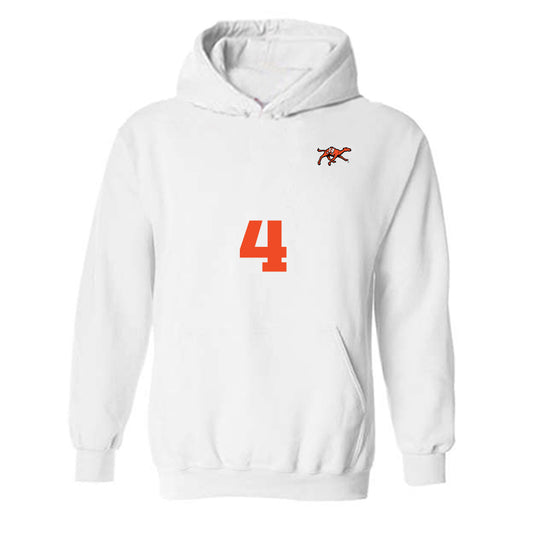 Campbell - NCAA Men's Soccer : Daniel Osei Tutu - Replica Shersey Hooded Sweatshirt