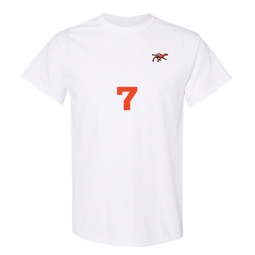 Campbell - NCAA Men's Soccer : Marco Wright - Replica Shersey T-Shirt-0