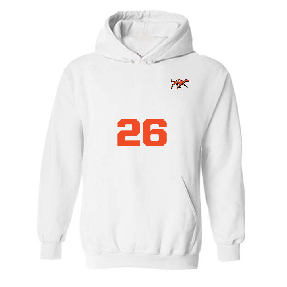 Campbell - NCAA Women's Soccer : Samantha Witte - Replica Shersey Hooded Sweatshirt-0