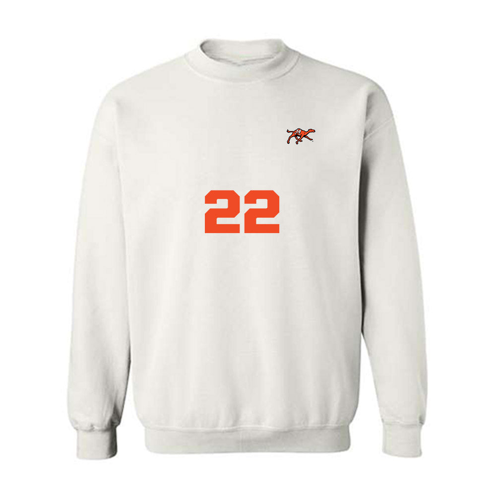 Campbell - NCAA Men's Soccer : Ronaldo Garcia - Replica Shersey Crewneck Sweatshirt-0