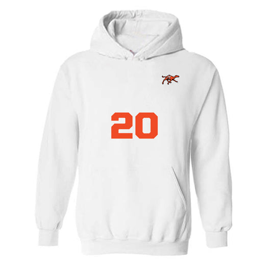 Campbell - NCAA Women's Soccer : Abby Connolly - Replica Shersey Hooded Sweatshirt