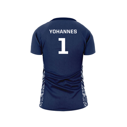 GWU - NCAA Women's Volleyball : Salem Yohannes - Navy Volleyball Jersey