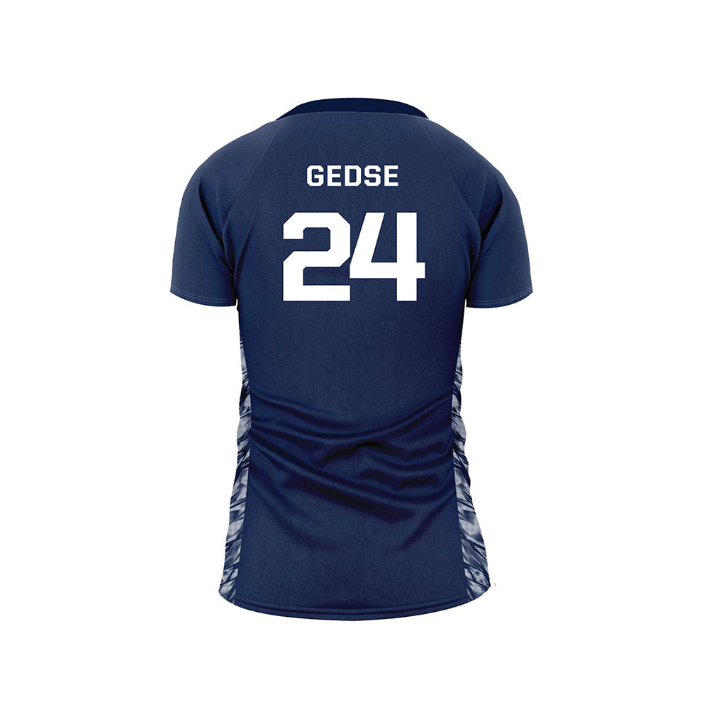 GWU - NCAA Women's Volleyball : Sadee Gedse - Navy Volleyball Jersey-1