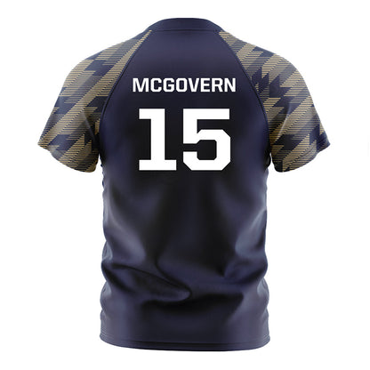 GWU - NCAA Men's Soccer : Ben McGovern - Navy Soccer Jersey-1