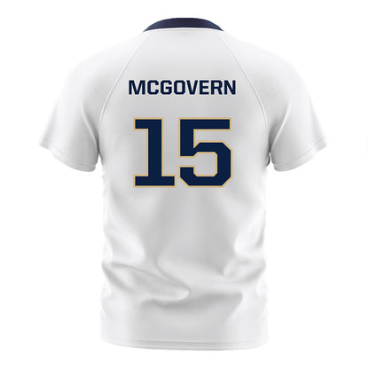 GWU - NCAA Men's Soccer : Ben McGovern - White Soccer Jersey-1