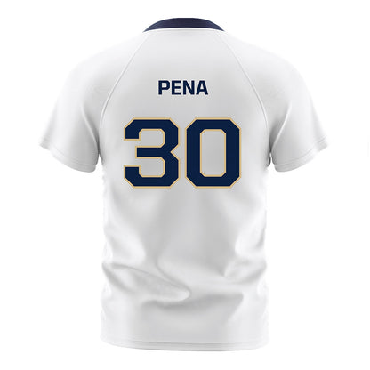 GWU - NCAA Men's Soccer : Diego Pena - White Soccer Jersey-1