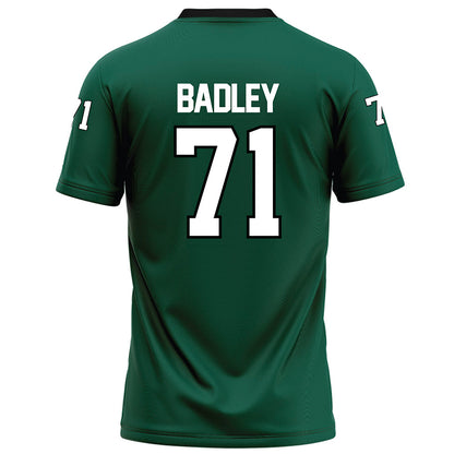 Northeastern State - NCAA Football : Cayson Badley - Green Football Jersey-1