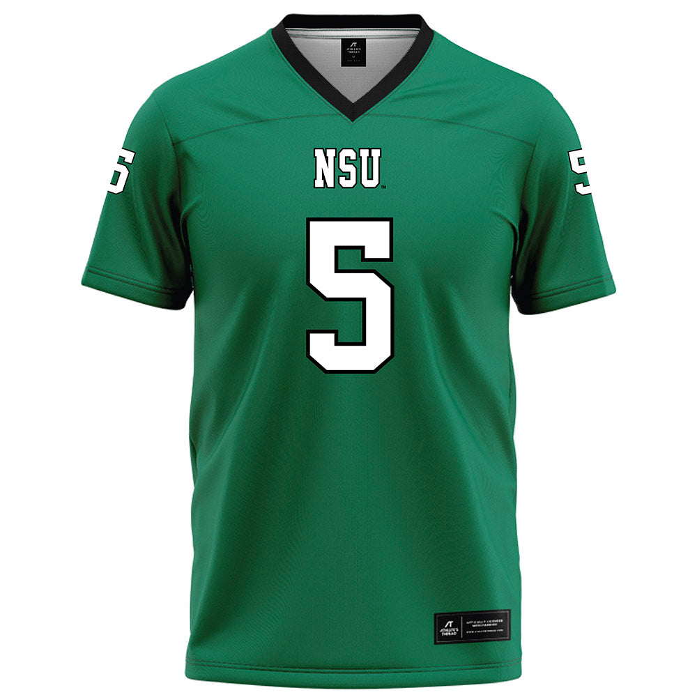 Northeastern State - NCAA Football : La'Vontae Shenault - Green Football Jersey-0