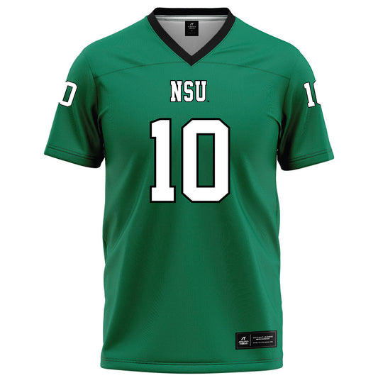 Northeastern State - NCAA Football : Marvelous Owens - Green Football Jersey-0