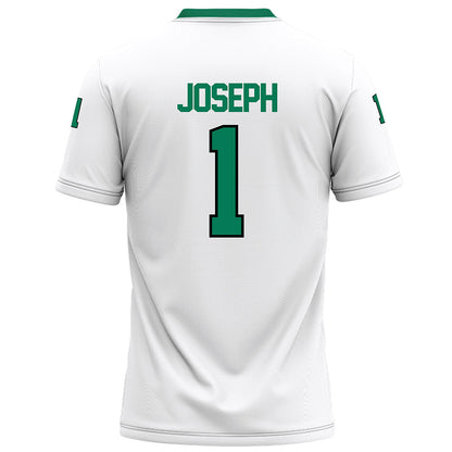 Northeastern State - NCAA Football : John Joseph - White Football Jersey-1