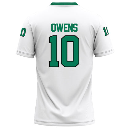 Northeastern State - NCAA Football : Marvelous Owens - White Football Jersey-1