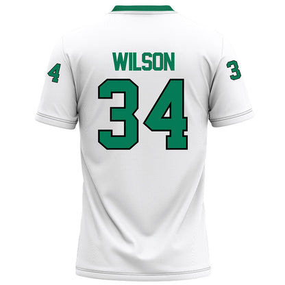 Northeastern State - NCAA Football : Donniel Wilson - White Football Jersey-1