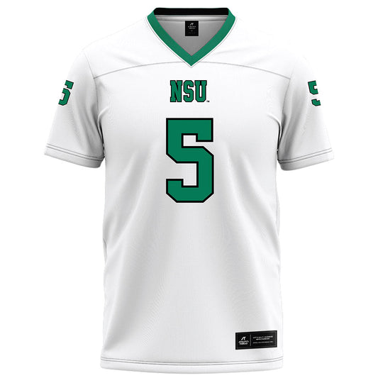 Northeastern State - NCAA Football : La'Vontae Shenault - White Football Jersey-0