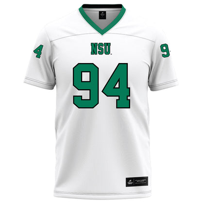 Northeastern State - NCAA Football : Ayden Guess - White Football Jersey-0