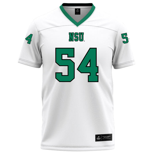 Northeastern State - NCAA Football : Anthony Scavo - White Football Jersey-0