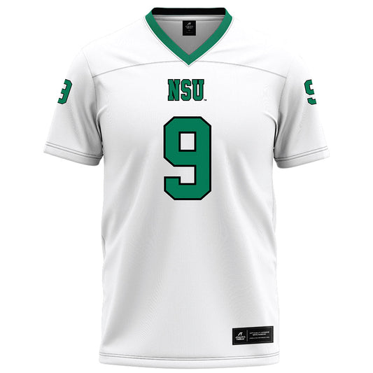 Northeastern State - NCAA Football : Troy Nguyen - White Football Jersey-0