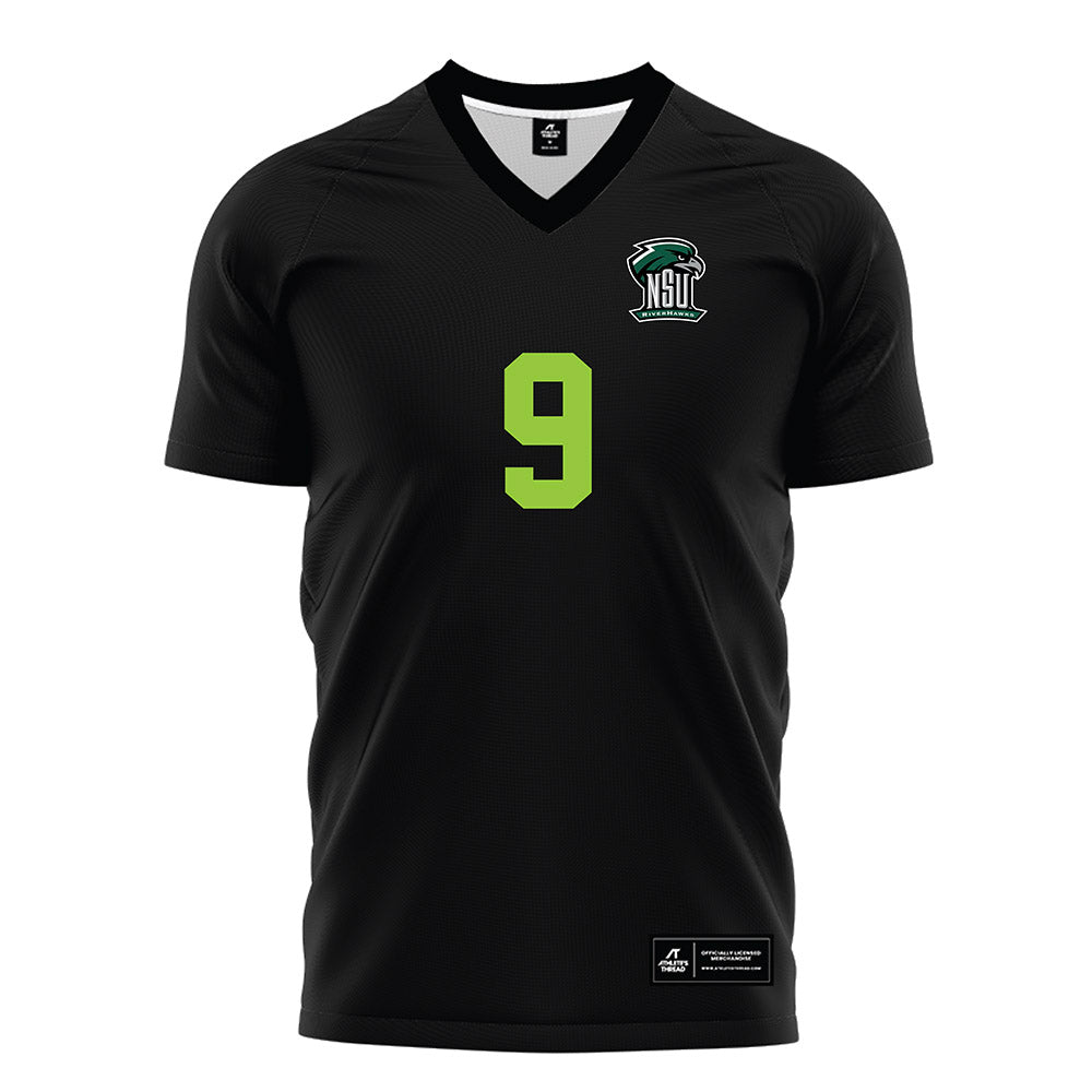Northeastern State - NCAA Women's Soccer : Kaylee Foster - Black Soccer Jersey-0