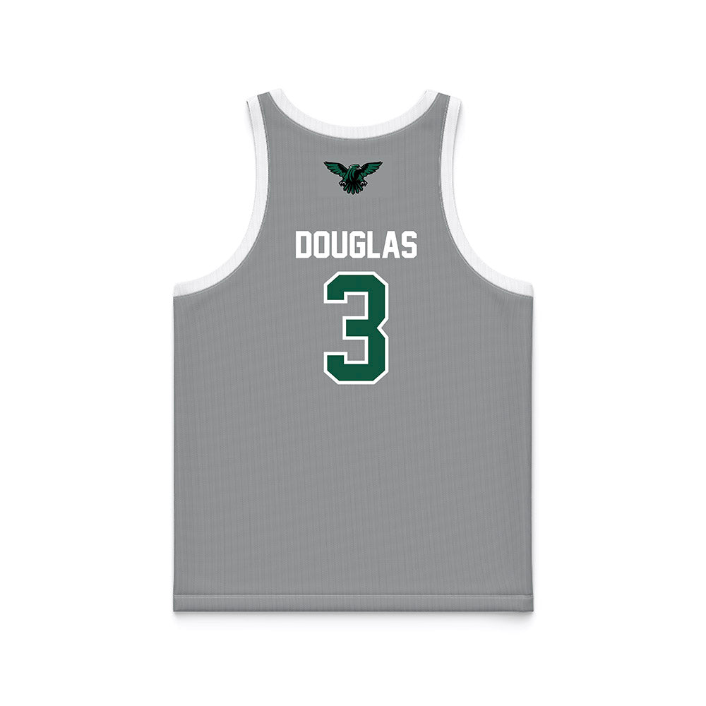 Northeastern State - NCAA Women's Basketball : Deyanna Douglas - Grey Basketball Jersey-1