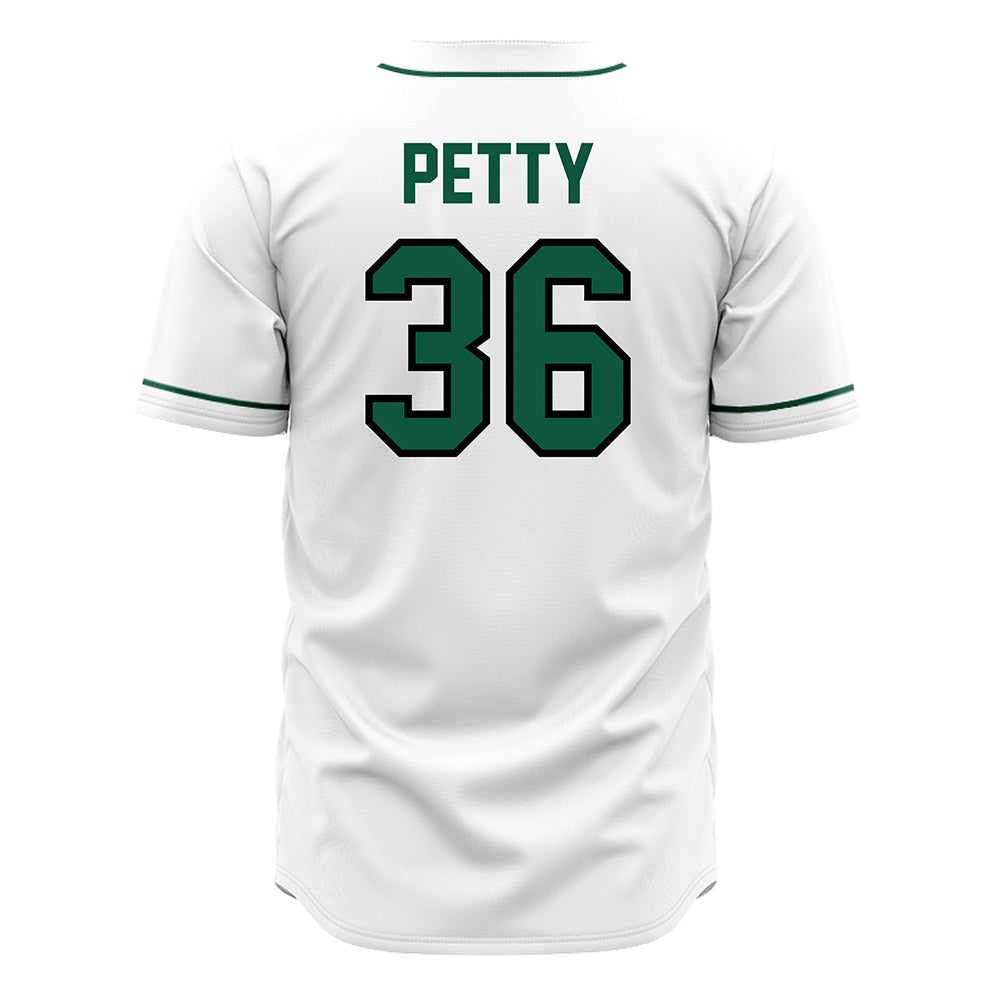 Northeastern State - NCAA Baseball : Preston Petty - White Jersey