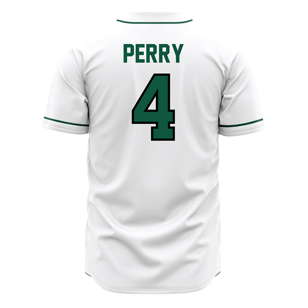 Northeastern State - NCAA Baseball : Joey Perry - White Jersey-1