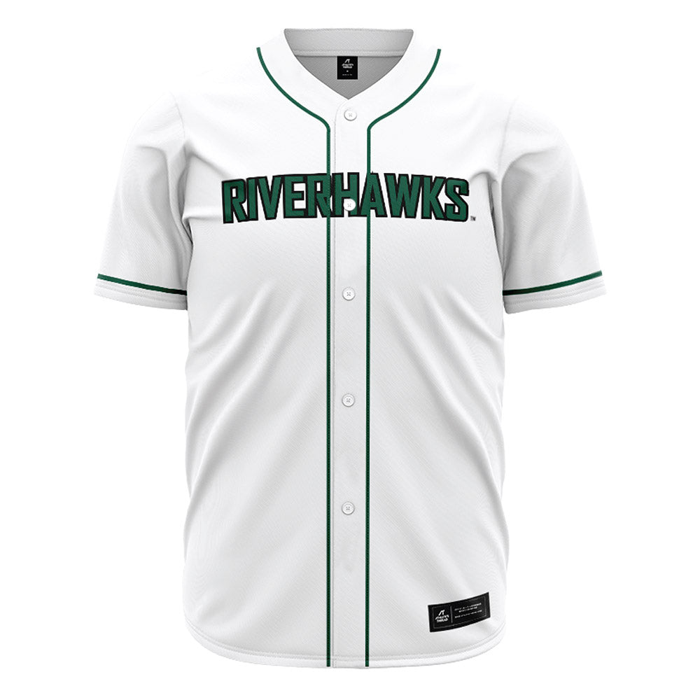 Northeastern State - NCAA Baseball : Brazen Bockius - White Jersey-0