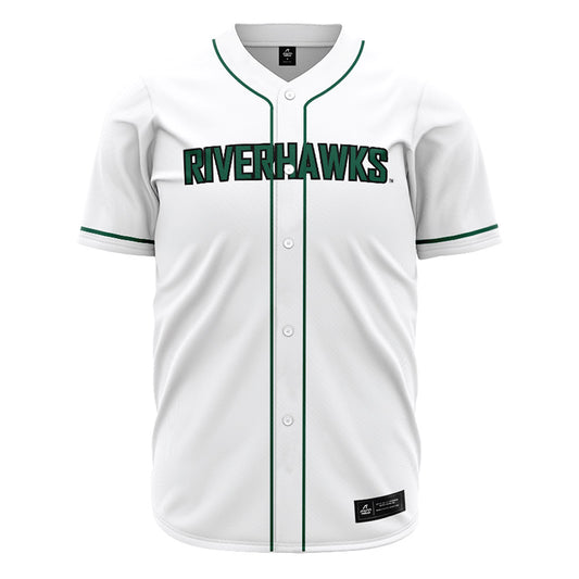 Northeastern State - NCAA Baseball : Brazen Bockius - White Jersey-0