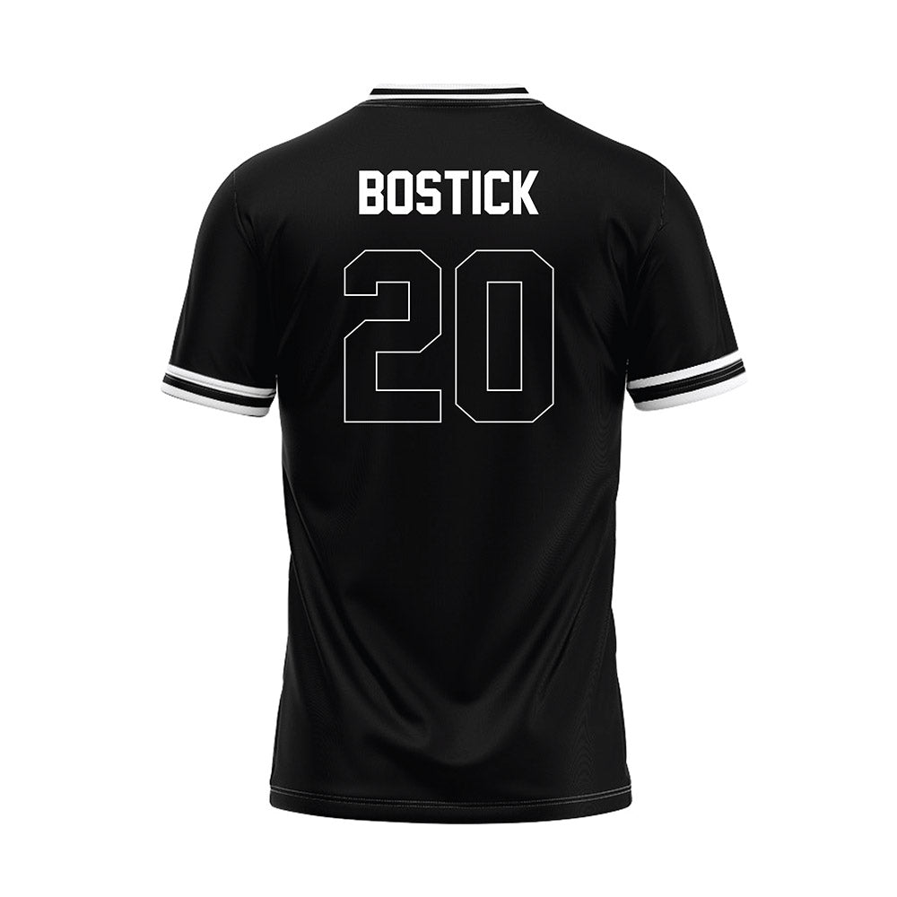 Northeastern State - NCAA Baseball : Murphy Bostick - Black Jersey-1