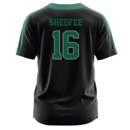 Northeastern State - NCAA Softball : Braedyn Sheofee - Black Jersey-1
