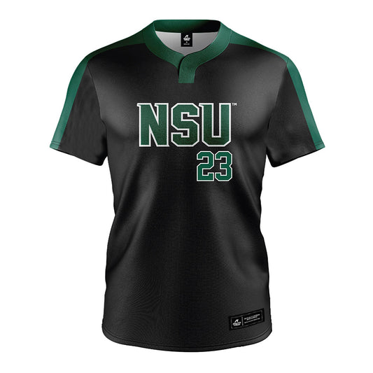 Northeastern State - NCAA Softball : Izzy Ulepich - Black Jersey-0