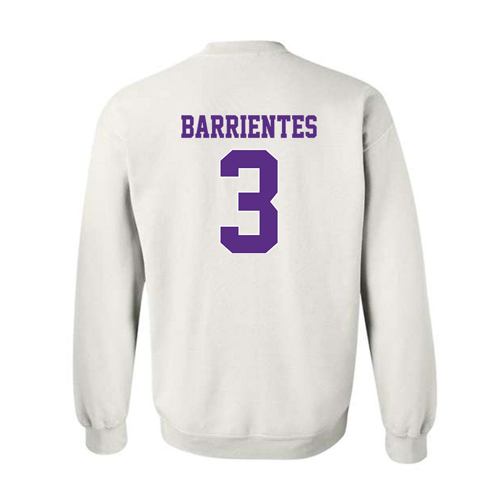 TCU - NCAA Baseball : Aiden Barrientes - Classic Shersey Crewneck Sweatshirt-1