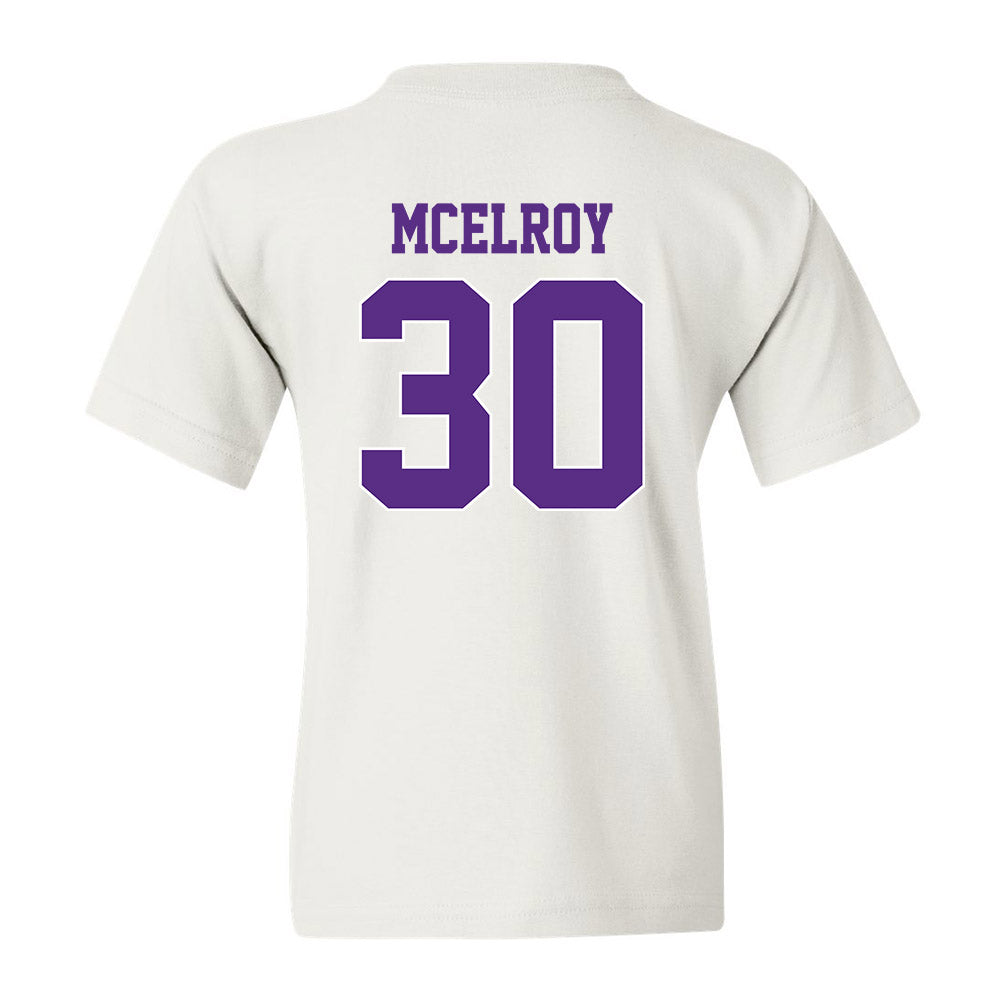 TCU - NCAA Men's Basketball : Drew McElroy - Classic Shersey Youth T-Shirt