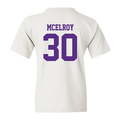 TCU - NCAA Men's Basketball : Drew McElroy - Classic Shersey Youth T-Shirt