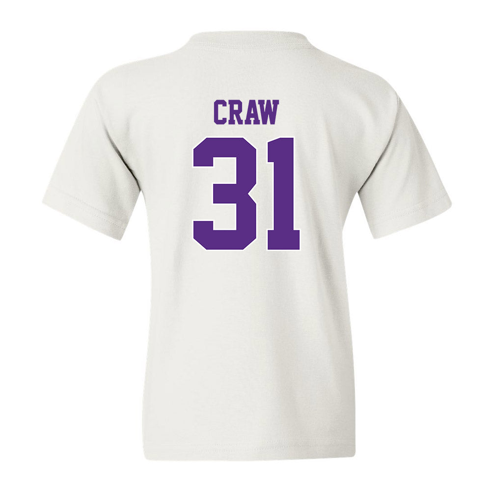 TCU - NCAA Football : Ethan Craw - Classic Shersey Youth T-Shirt