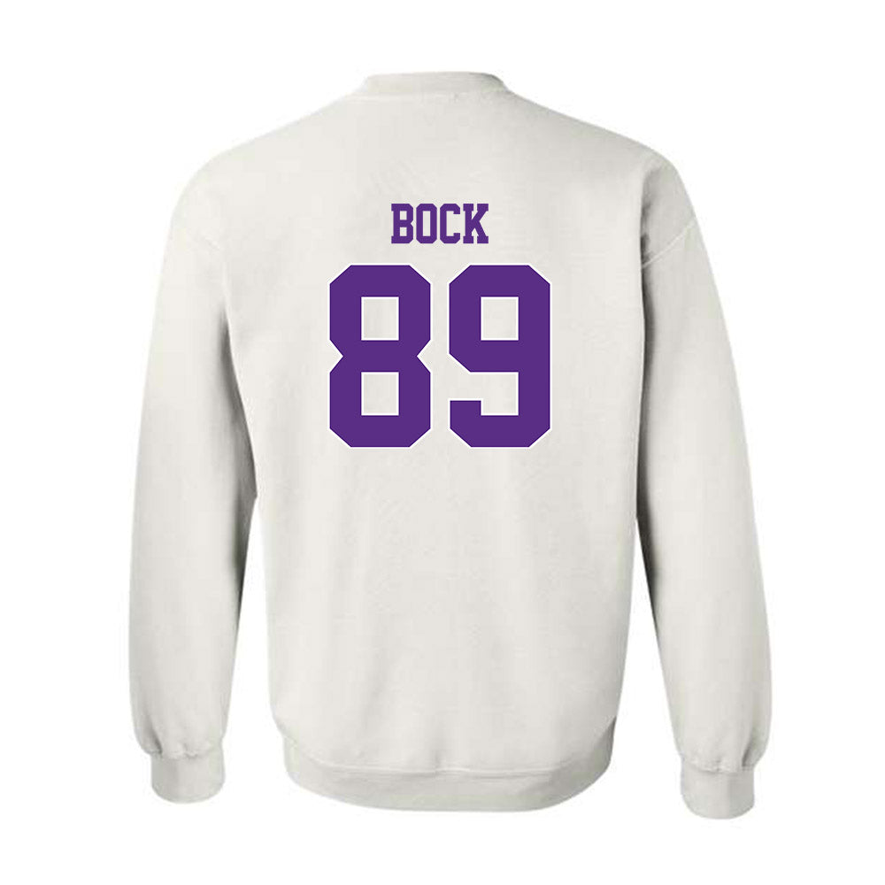 TCU - NCAA Football : Jake Bock - Classic Shersey Crewneck Sweatshirt-1