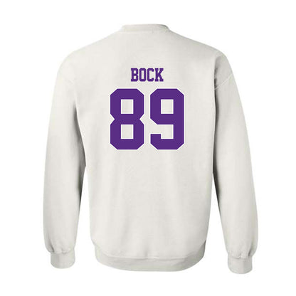 TCU - NCAA Football : Jake Bock - Classic Shersey Crewneck Sweatshirt-1