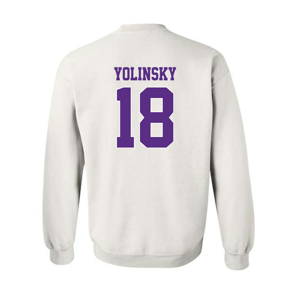 TCU - NCAA Women's Soccer : Emma Yolinsky - Classic Shersey Crewneck Sweatshirt-1