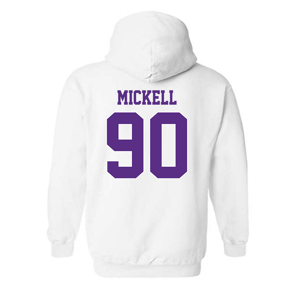 TCU - NCAA Football : Kelten Mickell - Classic Shersey Hooded Sweatshirt-1