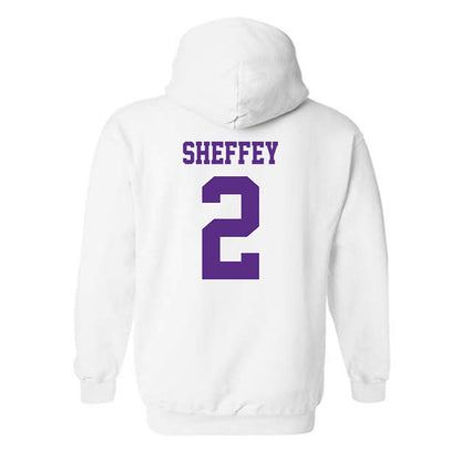 TCU - NCAA Women's Basketball : Veronica Sheffey - Classic Shersey Hooded Sweatshirt-1