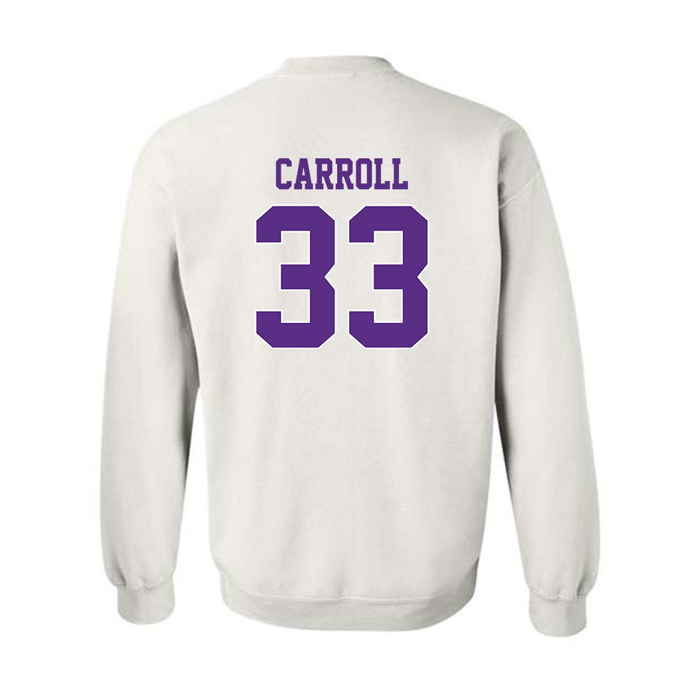 TCU - NCAA Football : Maxwell Carroll - Classic Shersey Crewneck Sweatshirt-1