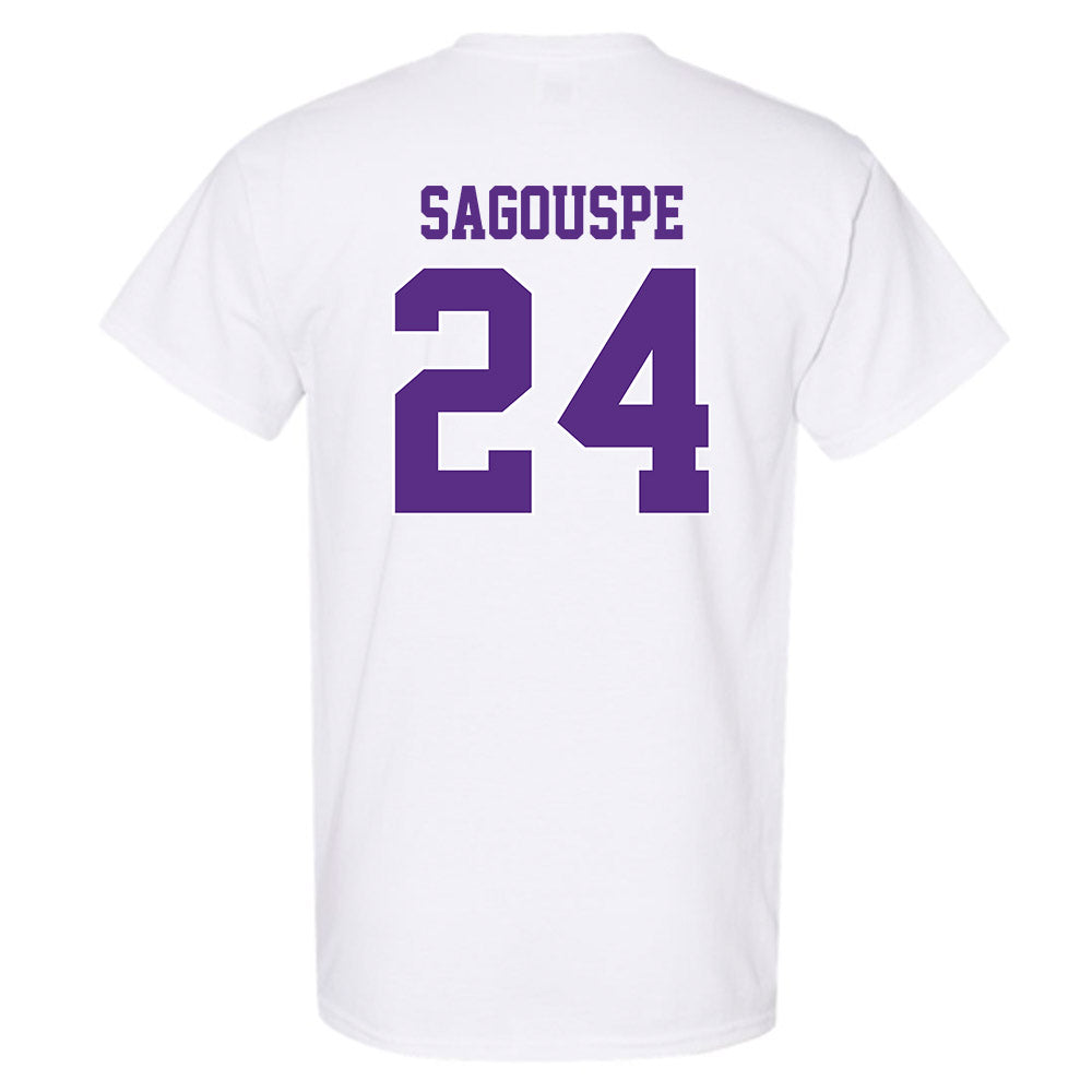 TCU - NCAA Baseball : Tanner Sagouspe - Classic Shersey T-Shirt-1